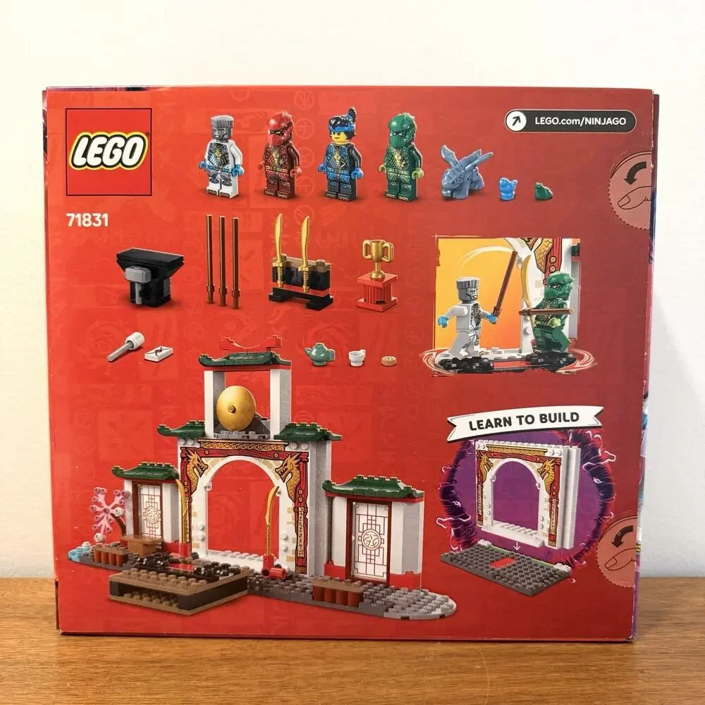 LEGO 71831 NINJAGO: Ninja Spinjitzu Temple Dragons Rising - NEW Sealed Box